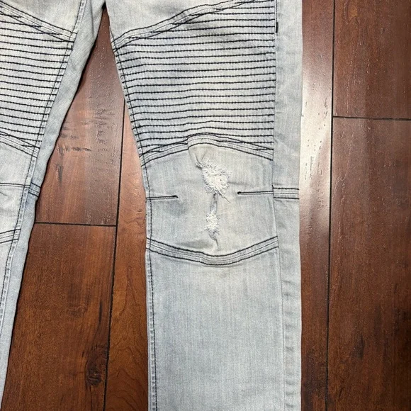 True Religion Blue Straight Jeans Classic Style - Picture 11 of 12